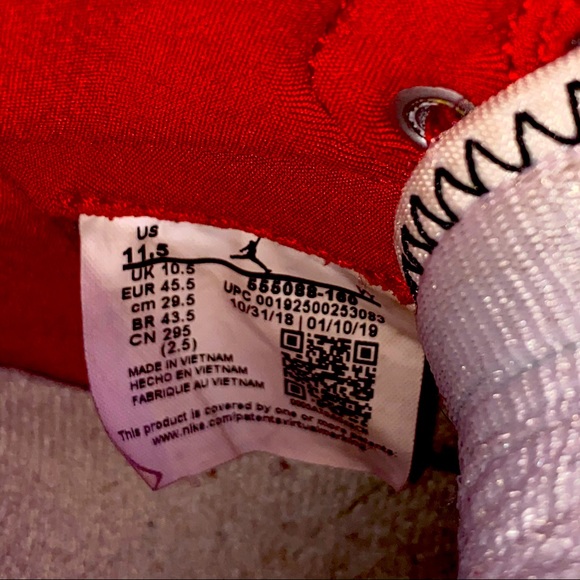 Jordan 1 Retro High Phantom Gym Red - Picture 4 of 5